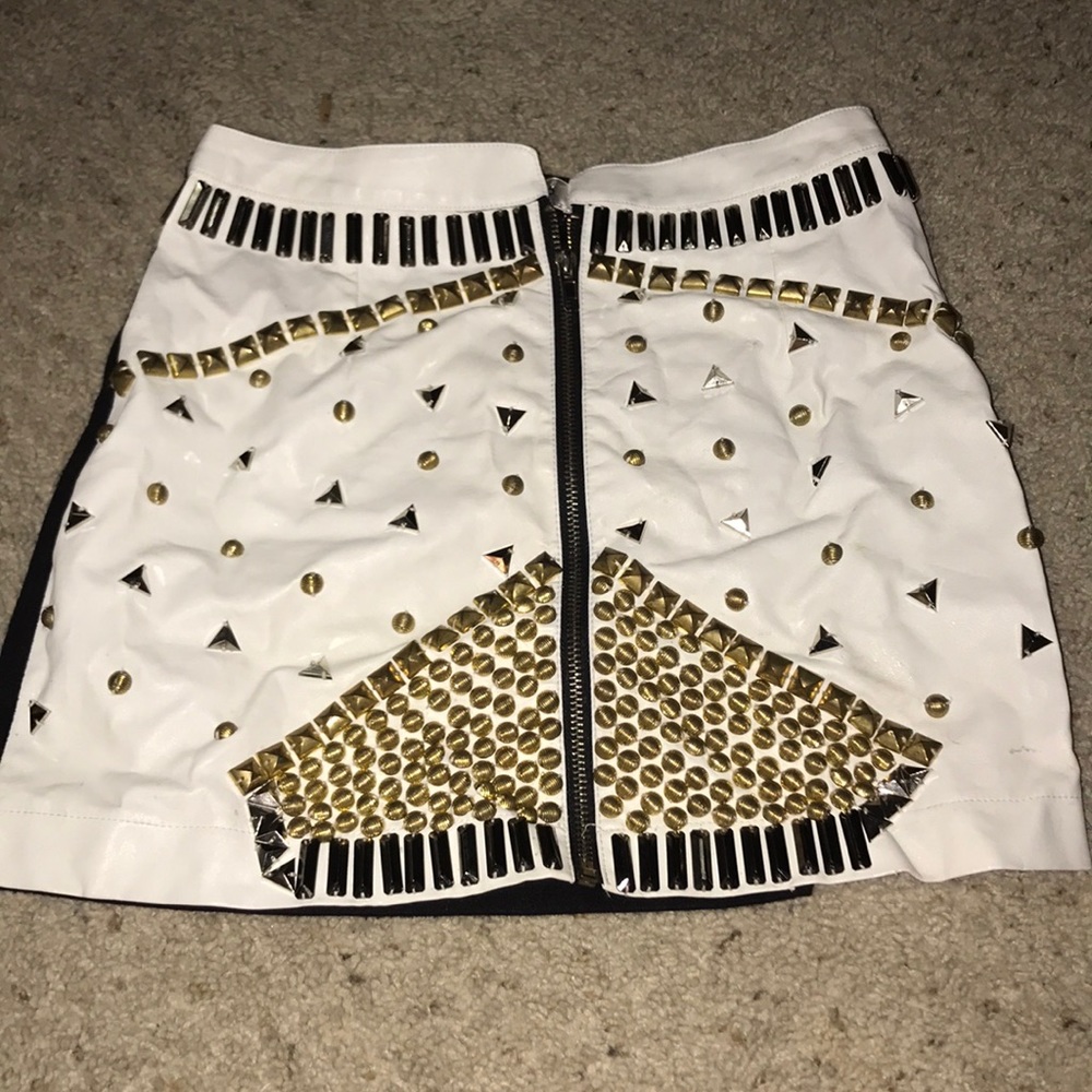 Rehab skirt size small studded skirt